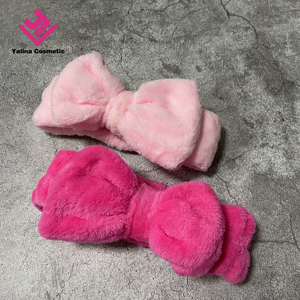 Wholesale Women <strong>Towel</strong> Hairband <strong>Spa</strong> Head Band Makeup Turban Bowknot Headband Stretchy Hair Band Headband - Product Image 5