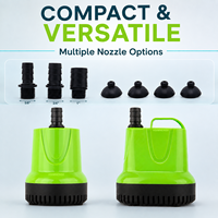 Pompe à eau submersible silencieuse et économe en énergie pour aquarium, bassin hydroponique, fontaine et circulation d'eau