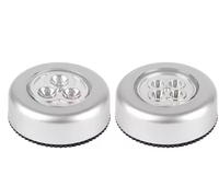 Lampe tactile mini LED 3 LED pas chère en gros pour éclairage de voiture de nuit, à coller sur armoire