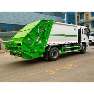Camion de ramassage de déchets Shacman 19CBM 4x2 18CBM, camion à ordures compactées à vendre - Product Image 6