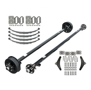 Nouvelle fabrication chinoise Essieu de remorque à rouleaux de 3500 lb avec ressorts et moyeu à 5 goujons - Product Image 6