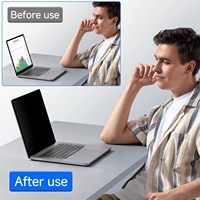 Protector de Pantalla de Privacidad para Computadora de 13 y 13.3 Pulgadas, Película de Protección Ocular Antideslumbrante, Filtro de Privacidad para Monitor de Computadora