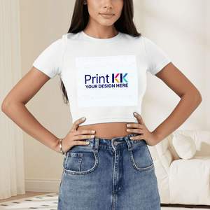 Image personnalisée "Débardeur à manches courtes pour femme fabriqué aux États-Unis" - Product Image 1