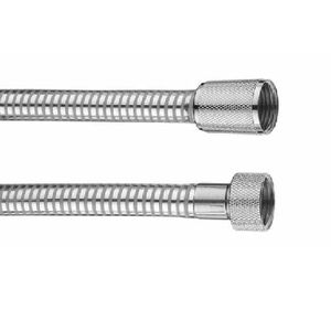 Manguera de Ducha Bi-Flex/2 de 200 cm, Blanca-Cromo, Diseño Moderno, Mangueras de Plomería para Baño Hechas de Latón, EPDM y PVC - Product Image 1