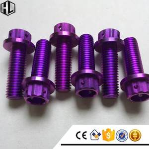 Personnalisé M6 Couleur Titane <span class=keywords><strong>Rc</strong></span> Autotaraudeuse Allen Torx Vis Hexagonale Boulon M3 M5 M6 Plat Fraisée Moto Titane Vis - Product Image 3