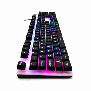 Economico RGB retroilluminato tastiera da gioco con cavo Teclado spagnolo portoghese Layout interfaccia USB nuova condizione confezionata in scatola - Product Image 2