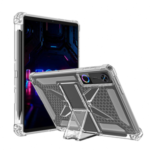 Dernière coque transparente antichute en TPU avec support béquille pour tablette Lenovo Y700 Gen 5 TB323FU - Product Image 3