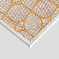 Plaque de plafond en PVC légère et économique pour maison conteneur, bâtiment préfabriqué, application murale et de plafond intérieure temporaire