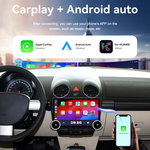 Écran OLED 2K de 11,5 pouces ZWNAV pour <span class=keywords><strong>Volkswagen</strong></span> Beetle 2003-2010, Android 15, CarPlay sans fil, autoradio, lecteur CD/DVD, <span class=keywords><strong>GPS</strong></span> pour tableau de bord - Product Image 3