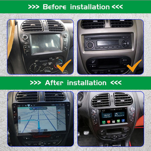 Sistema de Audio Multimedia para Automóviles, <span class=keywords><strong>Radio</strong></span> con Navegación GPS, Reproductor con Android Auto, Carplay, Wifi, Pantalla IPS de 2 Din para <span class=keywords><strong>Peugeot</strong></span> - Product Image 2