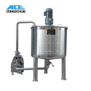 Tanque Mezclador Cosmético de Acero Inoxidable 304/316, Homogeneizador para Pasta de Dientes, Gelatina, Champú, Mezclador de Alto Cizallamiento, Homogeneizador al Vacío - Product Image 1