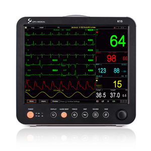 Harga Monitor Tanda Vital ICU ECG Gelombang Portabel CCU Multiparameter Monitor Medis Monitor Pasien Multiparametro - Product Image 1