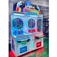 Machine de jeu d'arcade grue à monnayeur 2 joueurs en plastique de haute qualité, modèle populaire pour divertissement commercial