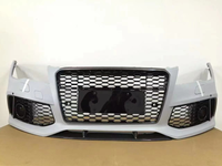 Kit de Parachoques Delantero para Auto A7 S7 C7 C7.5, Estilo RS7, con Rejilla de Panal, para Audi A7 S7 C7 C7.5 2009-2018