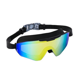 نظارات سباحة سيليكون للبالغين مضادة للضباب عالية الوضوح مع حماية شمسية وشفافة للعين - Product Image 2