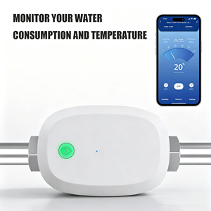 Válvula Inteligente WiFi Smart Life para Control de Fugas de Agua, Válvula Solenoide con Medición de Temperatura y Consumo de Agua - Product Image 1