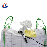 Sac Jumbo Antistatique en PP Tissé Type B/C/D Conducteur avec Bec Verseur 500kg-2500kg pour Big Bag