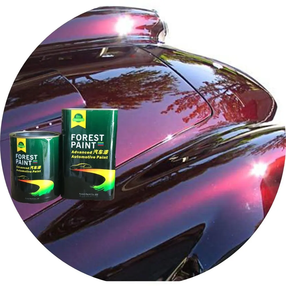 Auto body shop supplies mirror effect clear coat car refinish paint 2k automotive paint for Cars Repair