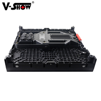 VSHOW Q7 7*7 Luz de Matriz Doble DMX para DJ, Discoteca, Fiesta, Luz a Todo Color, 49 Luces Doradas con 441 Píxeles RGB 3 en 1