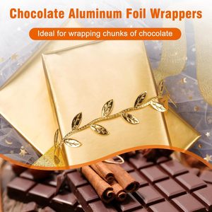 Manufacturer Custom Embossed Printing Luxury Private Label Custom Multicolour Eco-friendly Food Wrapping Aluminium Foil Sheet - Product Image 3