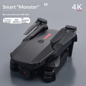 Drone E88 pour débutants, quadricoptère pliable 8K à longue autonomie, photographie aérienne à altitude fixe, avion télécommandé, jouet pour garçon - Product Image 3