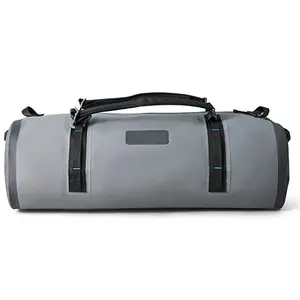 High Capacity 60L 70L 90L Waterproof Duffle Bag Custom Print Outdoor Water Proof Duffel Dry Bag For Motorcycle Camping Fishing