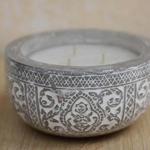 <b>Paraffin</b> Candle Jar Home Decor with Various Colors and Decoration - Product Image 1