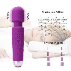 YAQU 20-frequência Vibração em 8 Velocidades Silicone + ABS Clitorianos Vibradores Massageadores Sensuais Massageadores Masturbação Feminina Produtos - Product Image 2