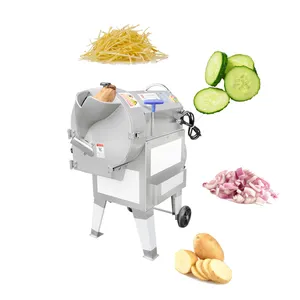 Thương mại điện rau Slicer máy tự động cắt trái cây máy gừng Slicer Máy cắt