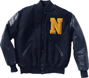 2025 más vendidos mangas de cuero chaqueta de béisbol y universitaria chaqueta Letterman chaqueta bordada Letterman chaqueta - Product Image 1