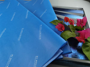 Choix <span class=keywords><strong>de</strong></span> qualité Designs personnalisables Papier d'emballage cadeau hydraté résistant à l'humidité pour vêtements Chaussettes personnalisées pour Noël - Product Image 4