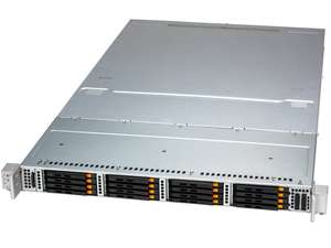 Serveur de stockage tout flash SSG-122B-NE316R 1U en rack, double processeur Intel Xeon 6, 16 baies, en stock - Product Image 5
