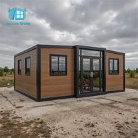 Kits de maisons préfabriquées compactes à prix compétitif, maisons conteneurs préfabriquées personnalisables, maisons conteneurs préfabriquées extensibles à plusieurs chambres
