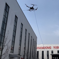 Drone de nettoyage commercial à base d'eau portable pour l'Europe, projet de kit intelligent complet