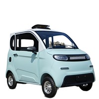 ZHUOXUAN Vehículo Eléctrico Urbano de 4 Ruedas, Mini Auto de 50kW para 4 Adultos, Batería NEDC de 101-200km, 90-110kWh