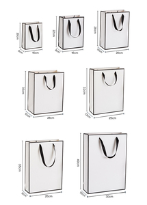 Bolsa de embalaje de ropa de fabricante chino CSMD, pequeñas cantidades de pedido, venta <span class=keywords><strong>al</strong></span> <span class=keywords><strong>por</strong></span> <span class=keywords><strong>mayor</strong></span>, pequeña bolsa de regalos blanca para embalaje de joyería - Product Image 4