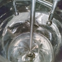 Cuve de refroidissement en acier inoxydable 304 pour sirop, 300L 500L, cuve de stockage et de mélange pour sirop alimentaire et sucre avec chemises de refroidissement