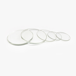<span class=keywords><strong>Vetro</strong></span> Ottico Piatto Rotondo in Borosilicato <span class=keywords><strong>Pyrex</strong></span> Bianco Personalizzato per Finestre di Ispezione Caldaie - Product Image 5