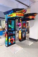 Nouvelle Machine de Jeu de Boxe à Monnayeur Hot Leon Kids' Playground Champion Big Punch Ultime Anglais 110V/220V 1 Joueur