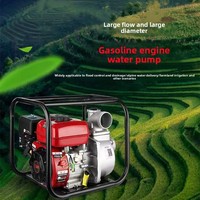 Bombas de Agua a Gasolina y Diésel para Riego Agrícola y Doméstico, de 4 Tiempos, Alto Flujo, Alta Capacidad, Portátiles y Resistentes
