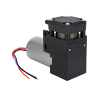 Pompe à air à diaphragme micro HCKG 40L/Min 12V, sans huile, petite pompe à vide, pompe à piston portable pour équipement de beauté