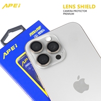 Film protecteur d'objectif de caméra de téléphone en verre trempé Eagle Eye HD anti-reflet 9H couverture intégrale AR+AF pour iPhone 17 Pro Max Air