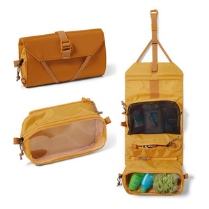 Neceser de Viaje Enrollable para Artículos de Aseo, con Cierre de Cremallera, Material de Poliéster, Personalizable con Letras, Bolsa de Maquillaje Colgante para Mujeres y Hombres - Product Image 5