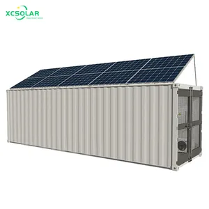 1mW 2mW năng lượng mặt trời nhà máy điện 100kw 200Kw 500kw trên lưới PV hệ thống năng lượng mặt trời lạnh lưu trữ container 40ft