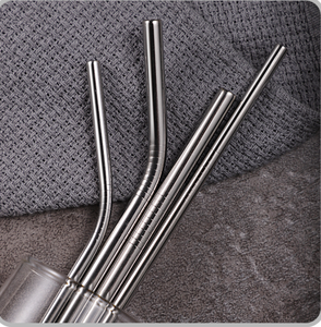 SFST01 Pailles réutilisables pour boissons froides, personnalisées, en acier inoxydable SUS 304, droites et courbées, diamètre 6mm 8mm 12mm - Product Image 6