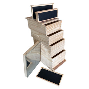 Proveedores Nacionales de Colmenas: Colmena Langstroth de Madera Aislada con 4 Cajas, Nueva, Equipo de Apicultura - Product Image 1