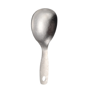 Juego de cucharas de arroz de titanio puro, 2 uds., antiadherentes, antibacterianas, para uso doméstico en la cocina - Product Image 2