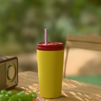 380ml 520ml 700ml tasses de voyage pour bec en silicone couvercle à boire tasse en acier inoxydable sous vide à double paroi