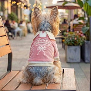 Sudadera con Capucha Gruesa para Perros, Estilo Moderno, Abrigo para Mascotas, Accesorio <span class=keywords><strong>de</strong></span> Ropa Diaria para Otoño e Invierno - Product Image 2