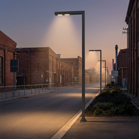 Lampes LED d'extérieur à économie d'énergie, solaires et alimentées en courant alternatif, avec revêtement givré par pulvérisation, pour l'éclairage ambiant du jardin